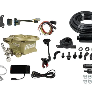 FiTech 2 Barrel 400 HP Classic Gold EFI w/Inline Fuel Delivery (31091)