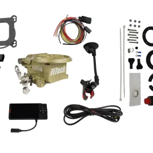 FiTech 2-Barrel EFI 400HP Classic Gold w/In Tank Retrofit Kit (36001)
