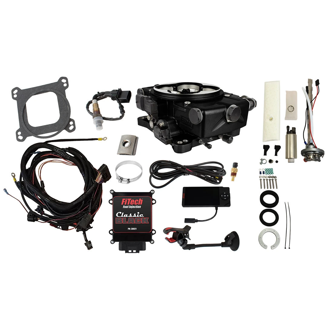 FiTech Classic Black 650 HP EFI w/ 340 LPH In-Tank Pump (36621)