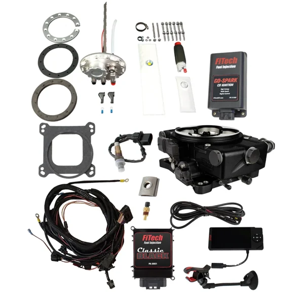 FiTech Classic Black 650 HP EFI w/ 340 LPH Pump & CDI Box (96721)