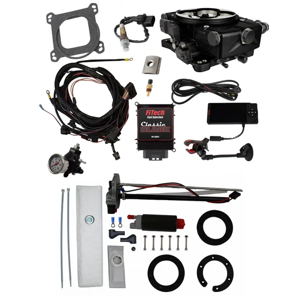 FiTech Classic Black 650 HP EFI w/ In-Tank Pump & Regulator (36221)