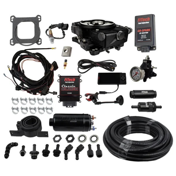 FiTech Classic Gold 650 HP EFI w/ Force Fuel, CDI & Regulator (93121)