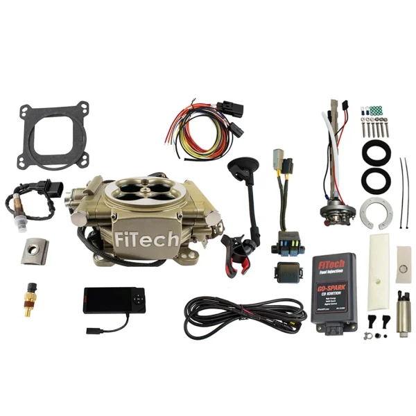 FiTech Easy Street 600HP Classic Gold EFI w/340 LPH Pump & CDI (96205)