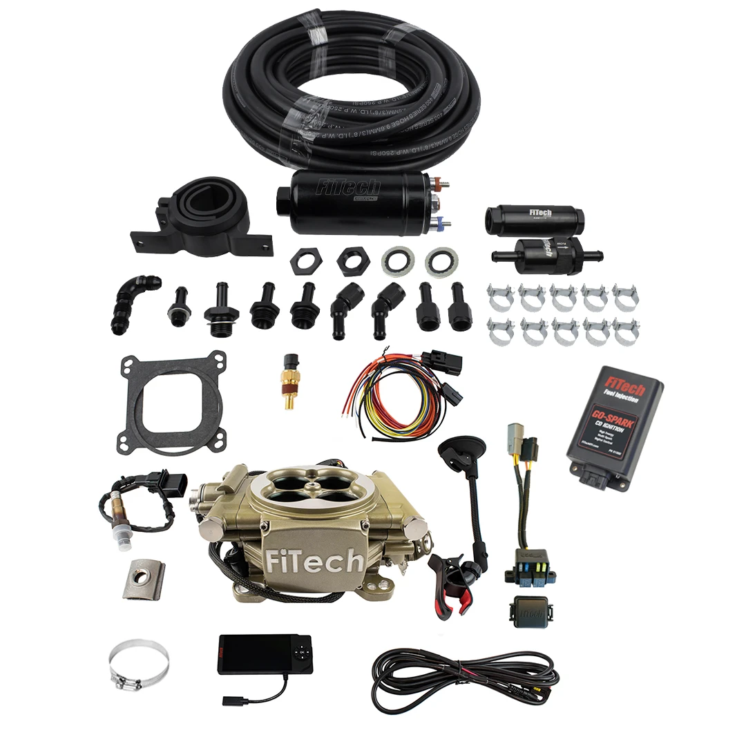FiTech Easy Street EFI Gold w/ Inline Fuel Pump & CDI Box (93105)
