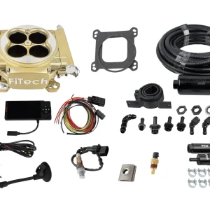 FiTech Easy Street EFI System Gold w/ Inline Fuel Pump (31005)