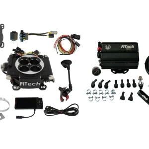 FiTech EFI 4 600 HP Matte Black w/Force Fuel System (35502)