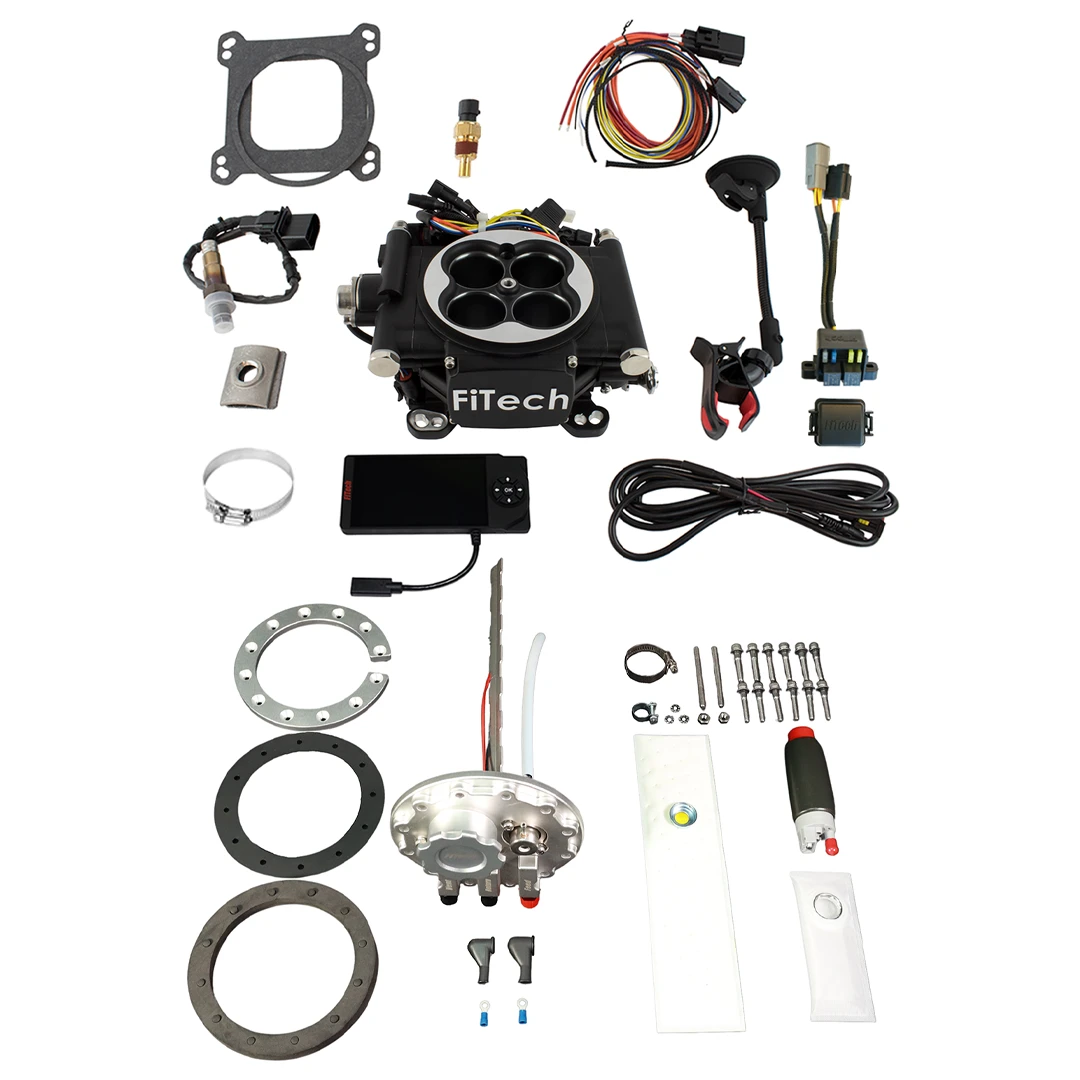 FiTech EFI 4 600 HP Matte Black w/ In-Tank Module (36302)