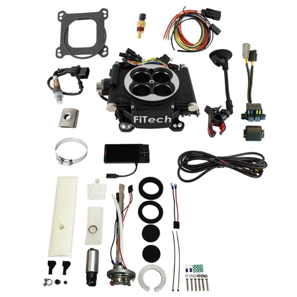 FiTech EFI 4 600 HP Matte Black w/ In-Tank Regulated Pump (36502)
