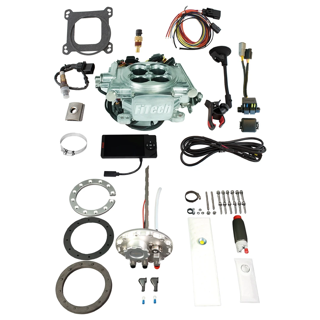FiTech EFI 4 600 HP Power Adder Aluminum w/In-Tank Module (36306)
