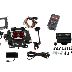 FiTech EFI 4 600 HP Power Adder Matte Black w/Force Fuel & CDI (93554)