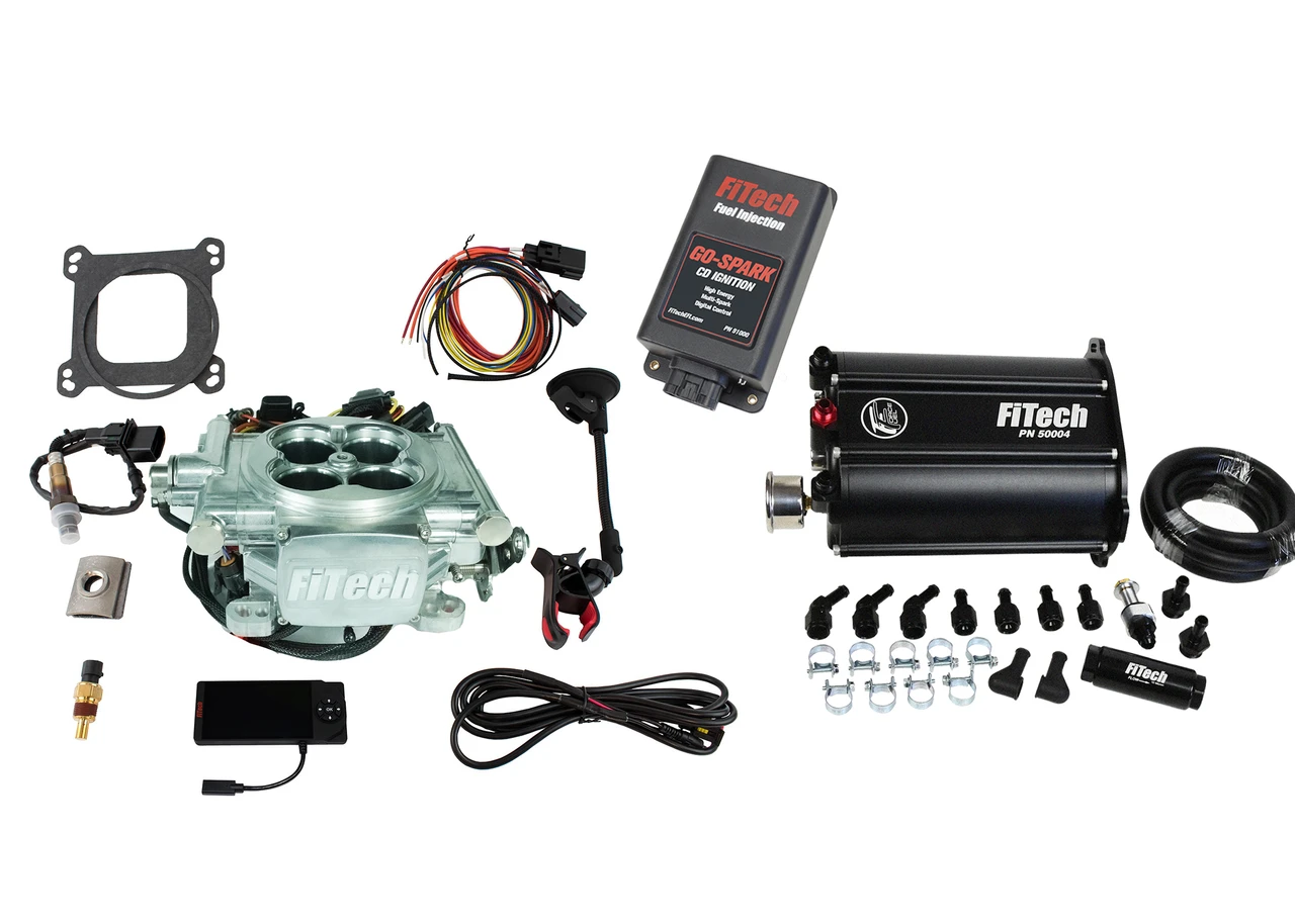 FiTech EFI 4 600HP Power Adder Aluminum w/Force Fuel & CDI (93506)
