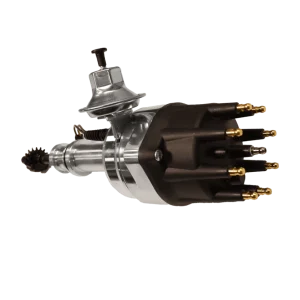 FiTech Ford 351C 400C/M Mech. Adv. Distributor w/ Vacuum (99038)