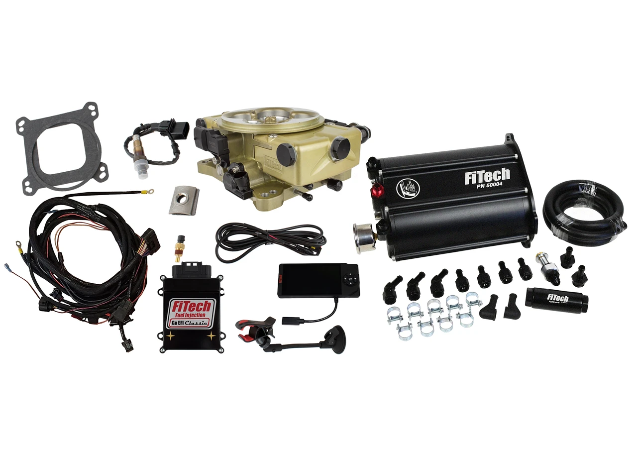 FiTech Go 650HP EFI Gold External ECU w/Force Fuel (35220)