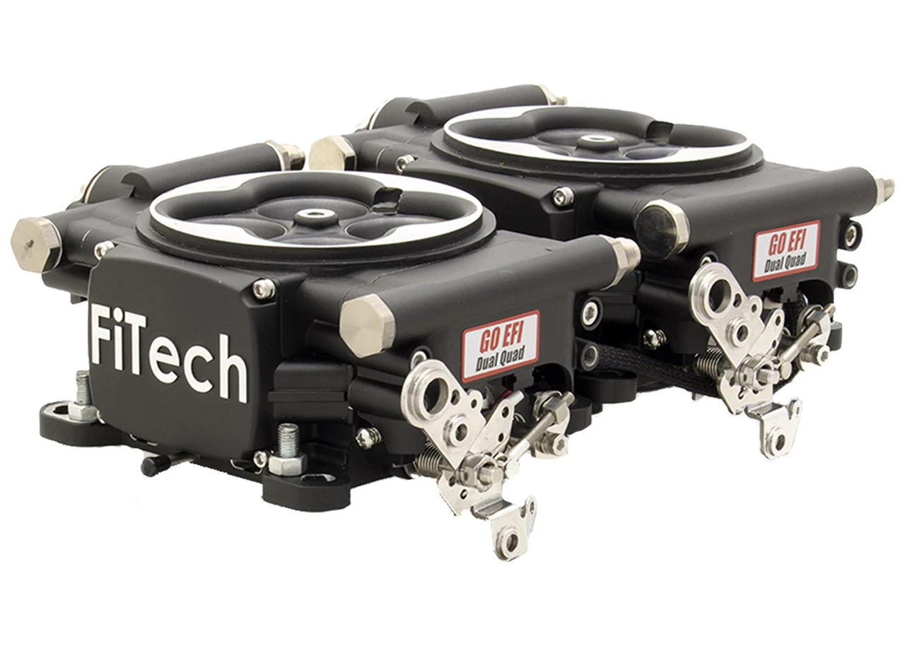 FiTech Go EFI 2×4 625HP Matte Black Finish System (30062)