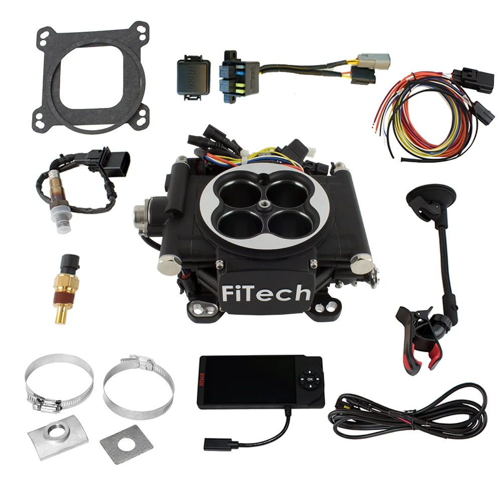 FiTech Go EFI 4 Matte Black Finish 600HP System (30002)