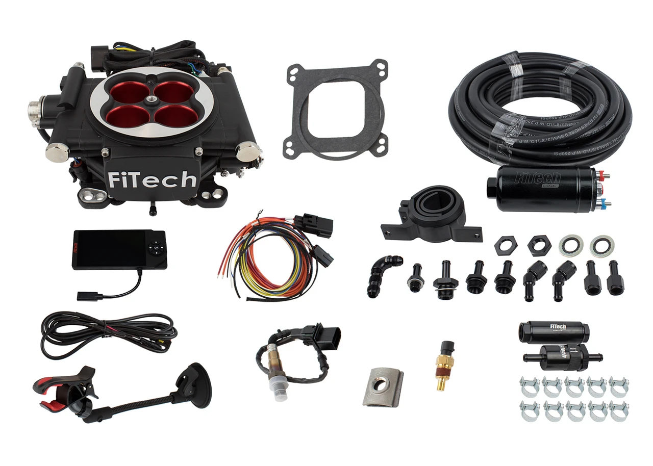 FiTech Go-EFI 4 Power Adder 600HP + In-line Fuel Pump (31004)