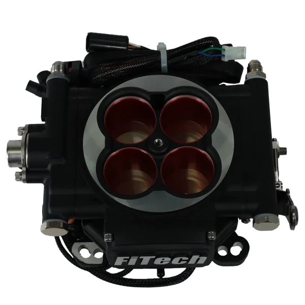 FiTech Go EFI 4 Power Adder Matte Black Finish 600HP System (30004)