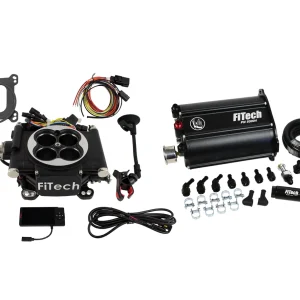 FiTech Go EFI 4 System 600HP Black Master Kit w/Force Fuel (35202)