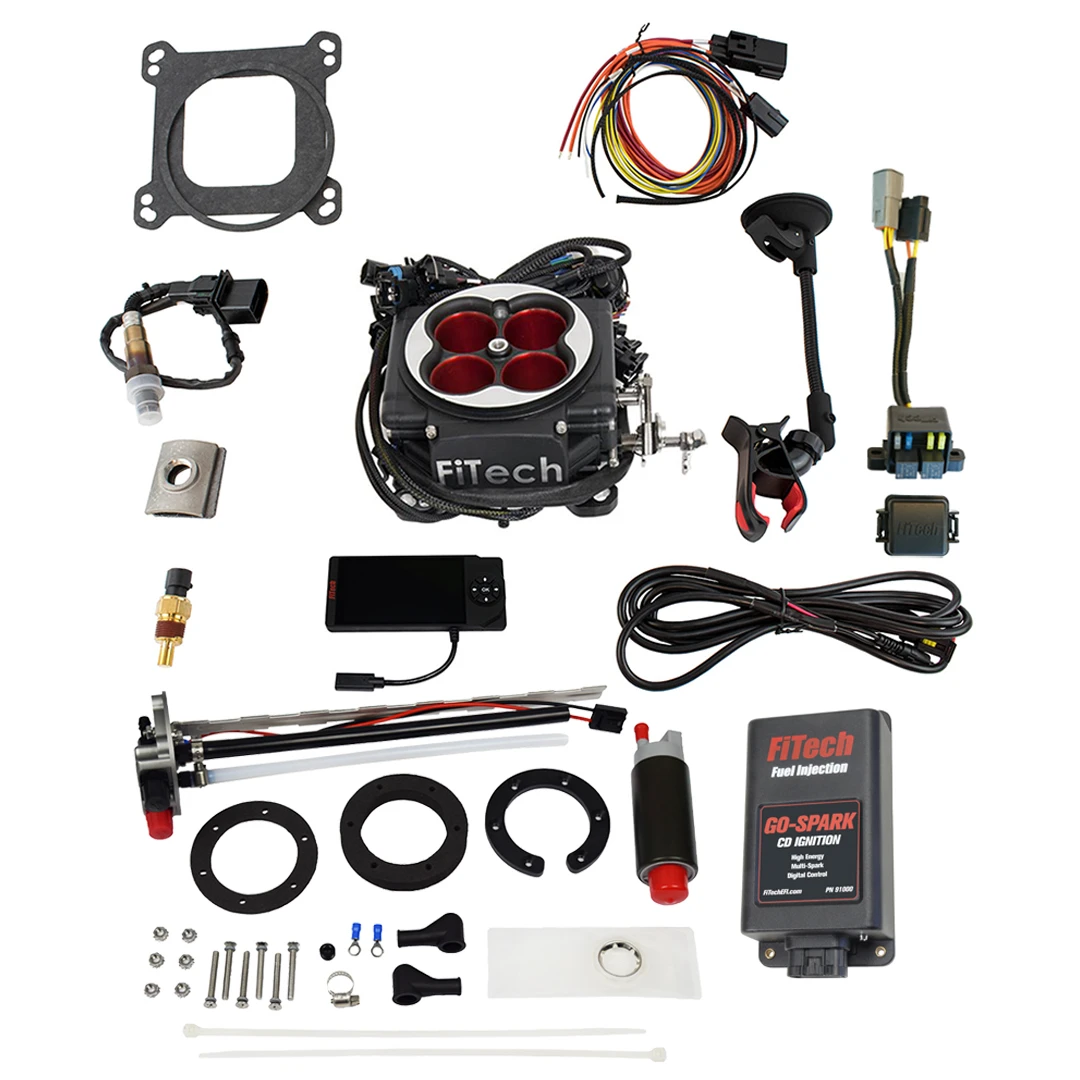 FiTech Go Port EFI Standalone System w/ In-Tank Pump & CDI Kit (96463)
