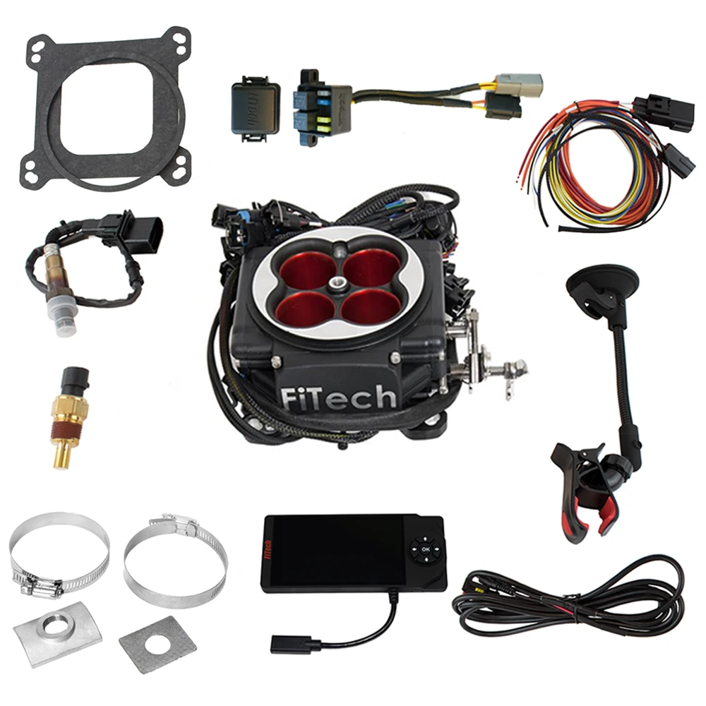 FiTech Go-Port Matte Black Standalone EFI Kit (30014)