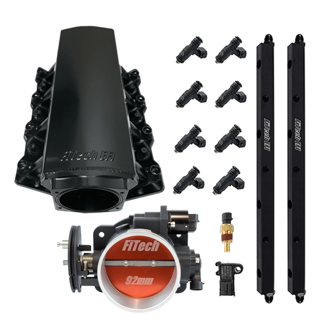 FiTech Loaded LS1 Aluminum Intake Manifold 500HP Kit (70071)