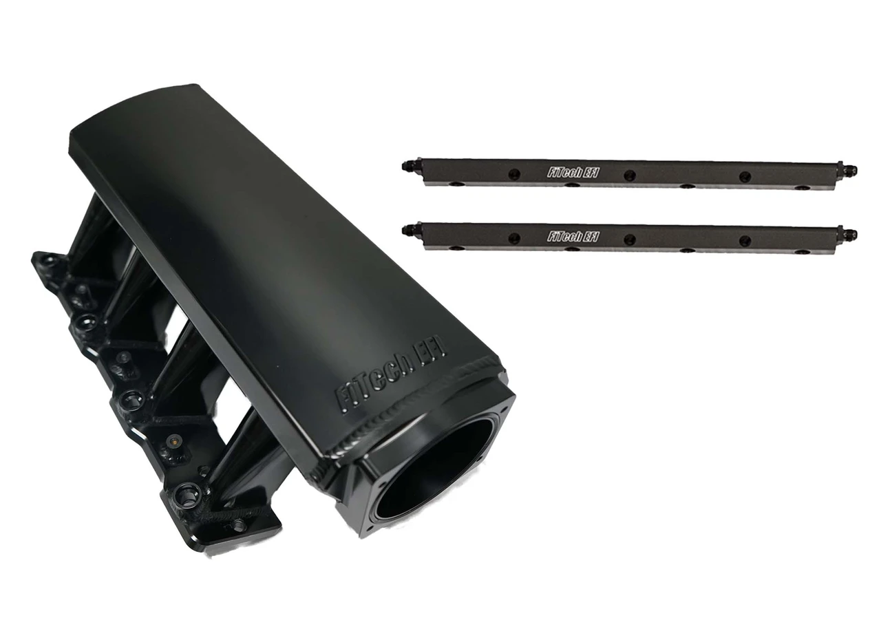 FiTech LS1 Tall Aluminum Intake Manifold w/ Rails (70066)