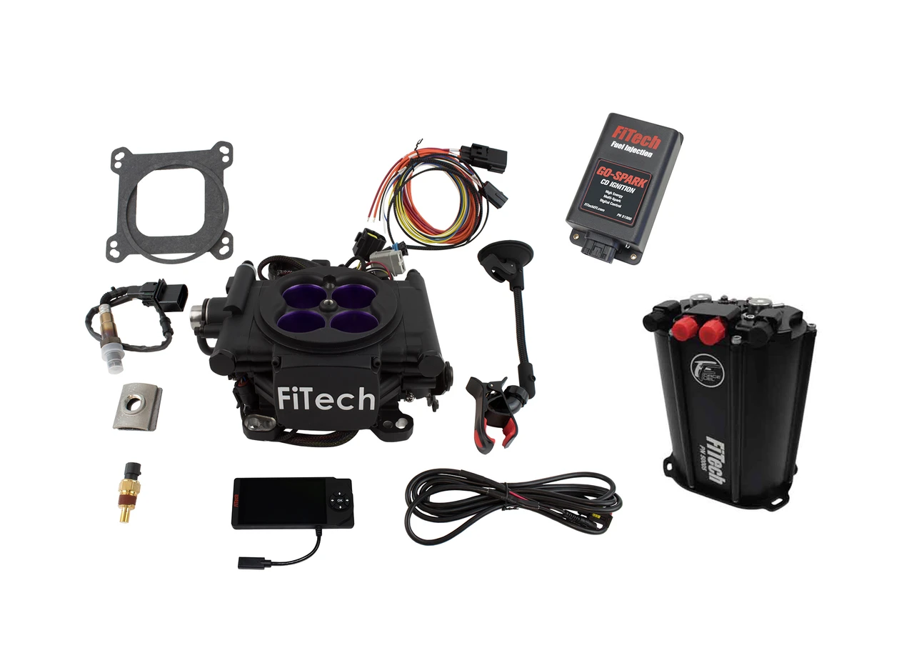FiTech Mean Street 800 HP Matte Black EFI w/Force Fuel & CDI (93548)
