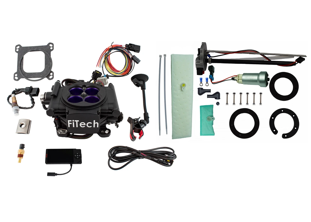 FiTech Mean Street 800 HP Matte Black EFI w/In Tank Master Kit (36108)
