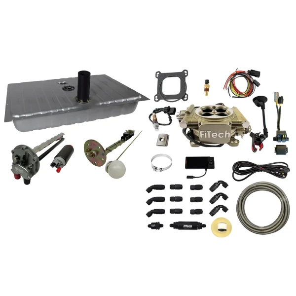 FiTech Mustang Easy Street 600HP Gold EFI In-tank & Fuel Lines (38003)
