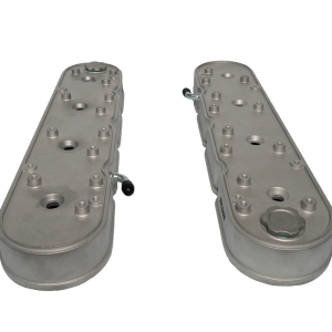 FiTech Plus LS Satin Valve Covers w/Coil Mounts/Finned Covers (131002)