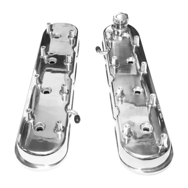 FiTech Plus LS Tall Polished Valve Covers w/Coil Mounts (131101)