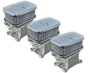 FiTech Polished Finished D-Shaped Air Cleaner Kit (42401)