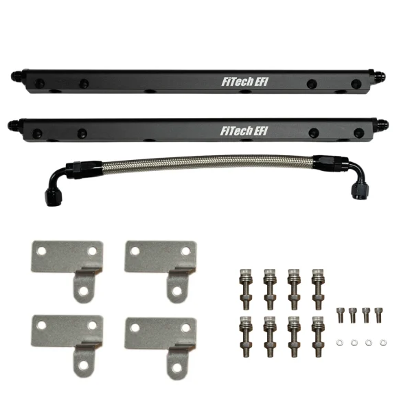 FiTech SBC Go-Port Fuel Rail Set (37854-1)