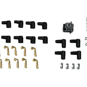 FiTech SBC(UH) Dragster HEI Dist End 90/90 Spark Plug Wire Kit (90018)