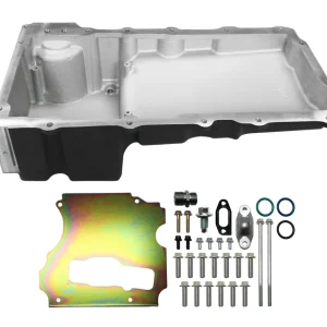FiTech Standard Profile Black 6.10 Qts Engine Oil Pan (130201)