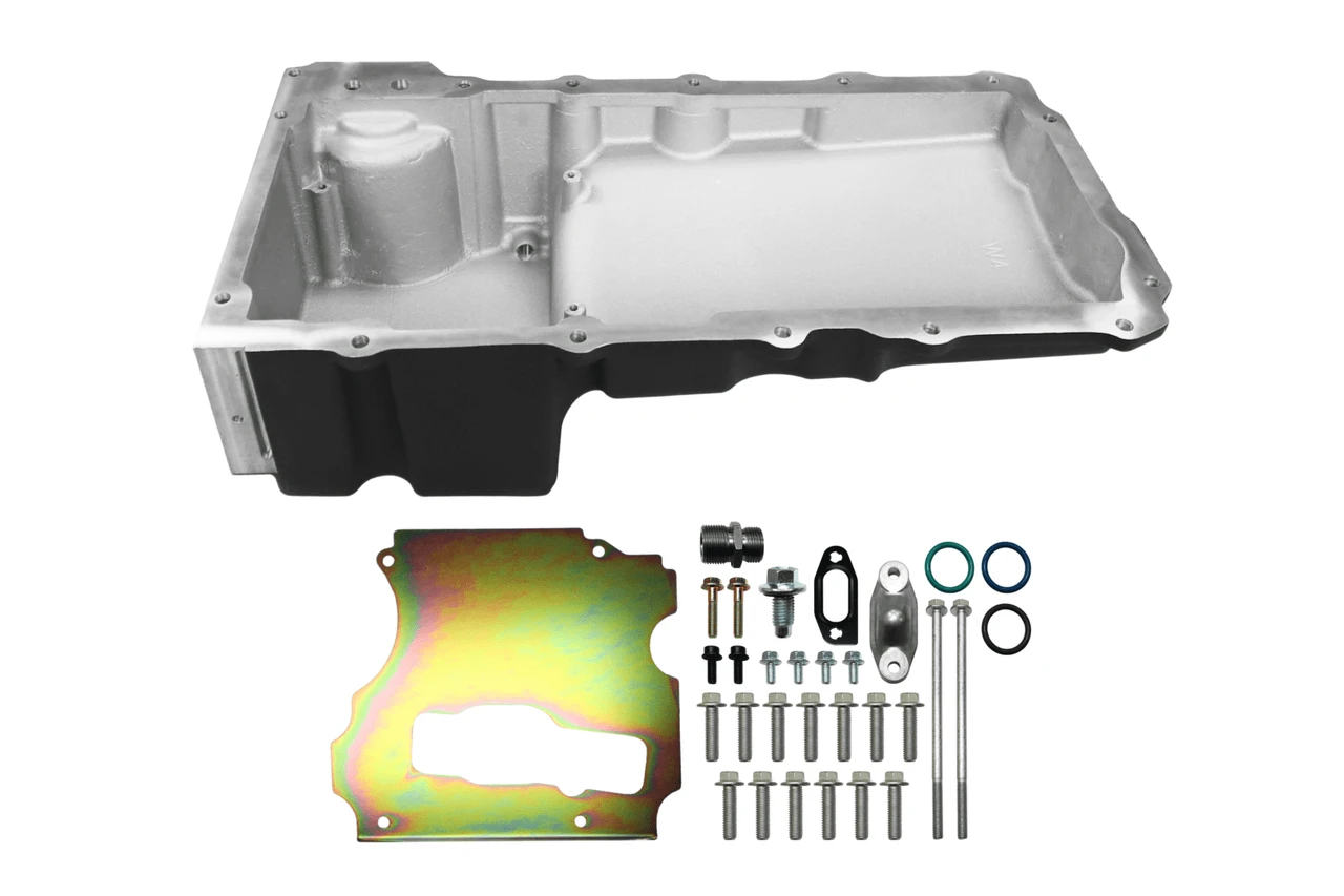FiTech Standard Profile Black 6.10 Qts Engine Oil Pan (130201)