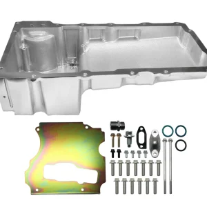 FiTech Standard Profile Polished 6 Qts Engine Oil Pan (130101)