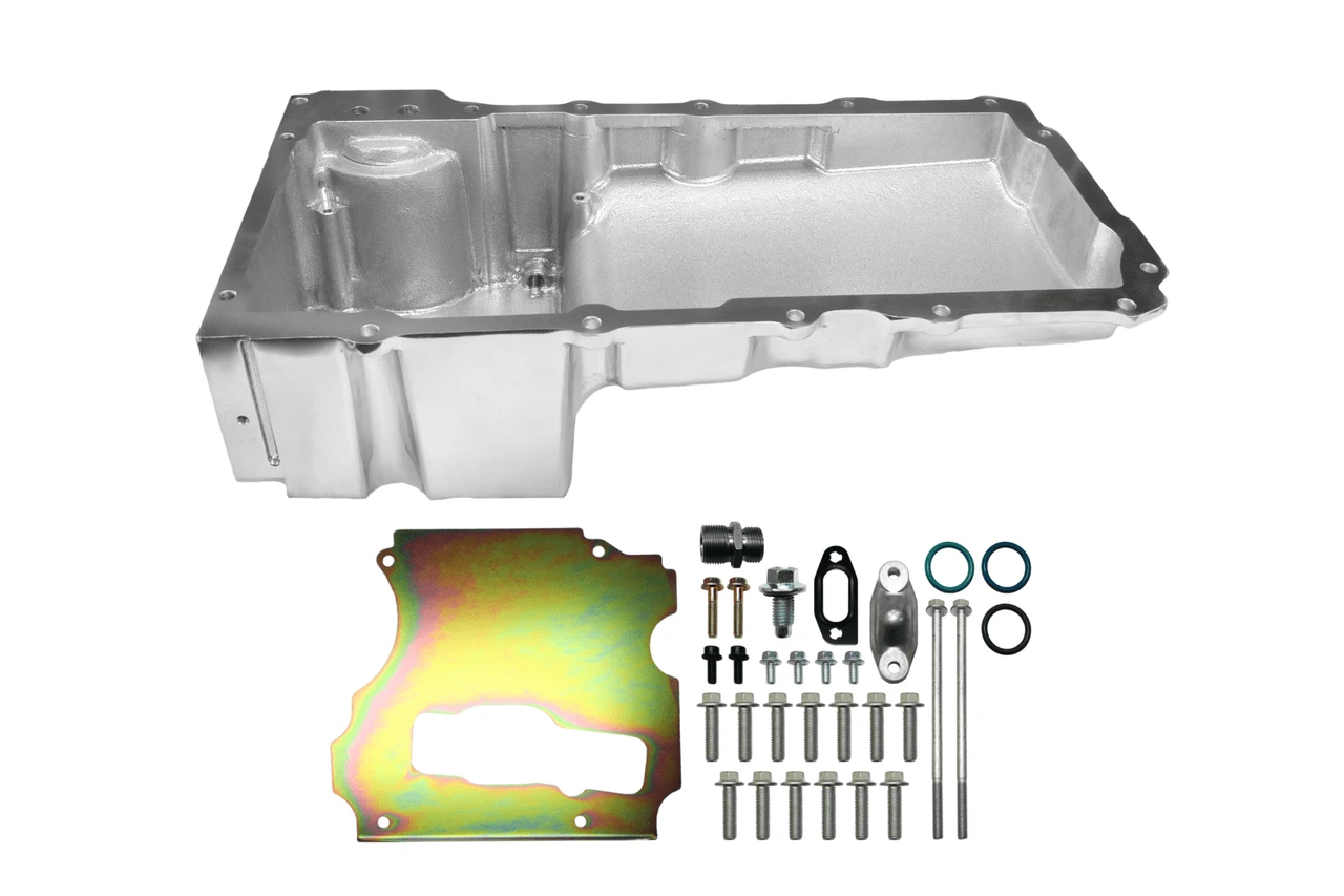 FiTech Standard Profile Polished 6 Qts Engine Oil Pan (130101)