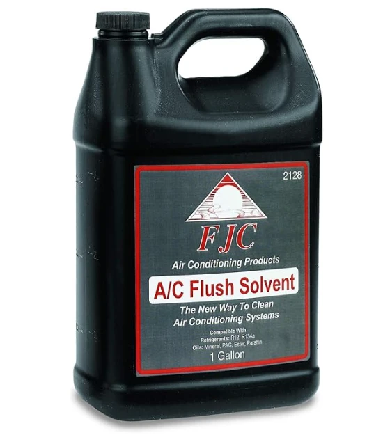 FJC A/C Flush Solvent for HVAC System Cleaning, 1 Gallon (2128)