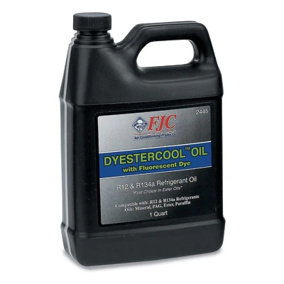 FJC Dyestercool Synthetic Refrigerant Oil Quart Enhanced Formula (2445)