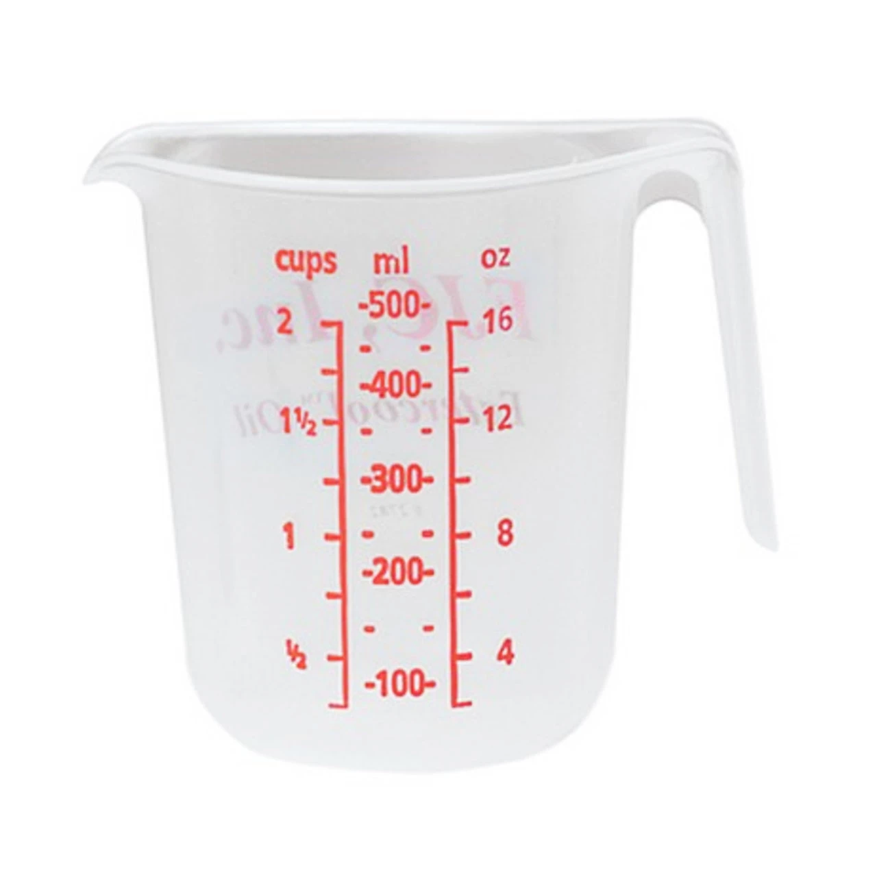 FJC High Precision 1 Quart Measuring Cup for Fluids and Solvents (2782)