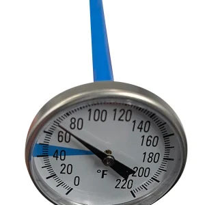FJC 1-3/4 Inch Dial Thermometer for HVAC and Automotive Use (2790)