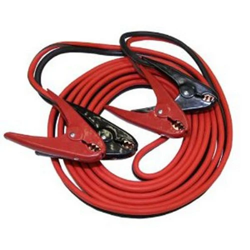 FJC 2 Gauge 20 Foot 600 Amp Parrot Clamp Booster Cable Set (45244)