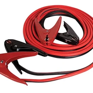 FJC Professional 600 Amp Booster Cables with Parrot Clamps, 2 Gauge, 25 Feet (45245)