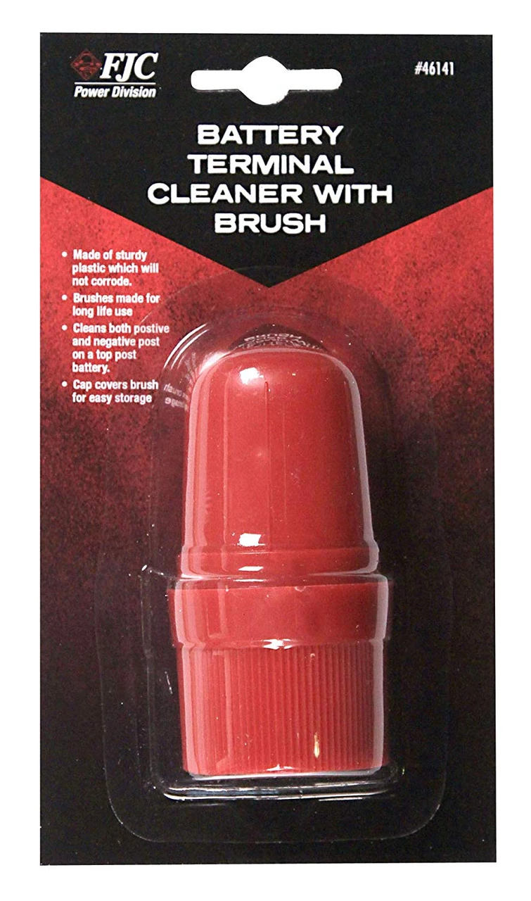 FJC Plastic Battery Terminal Cleaner with Brush for Automotive Care (46141) — product image 2