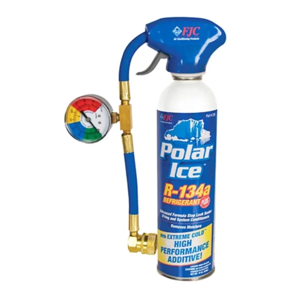 FJC Polar Ice R134a Refrigerant with Cooling Booster, 19 oz (525)
