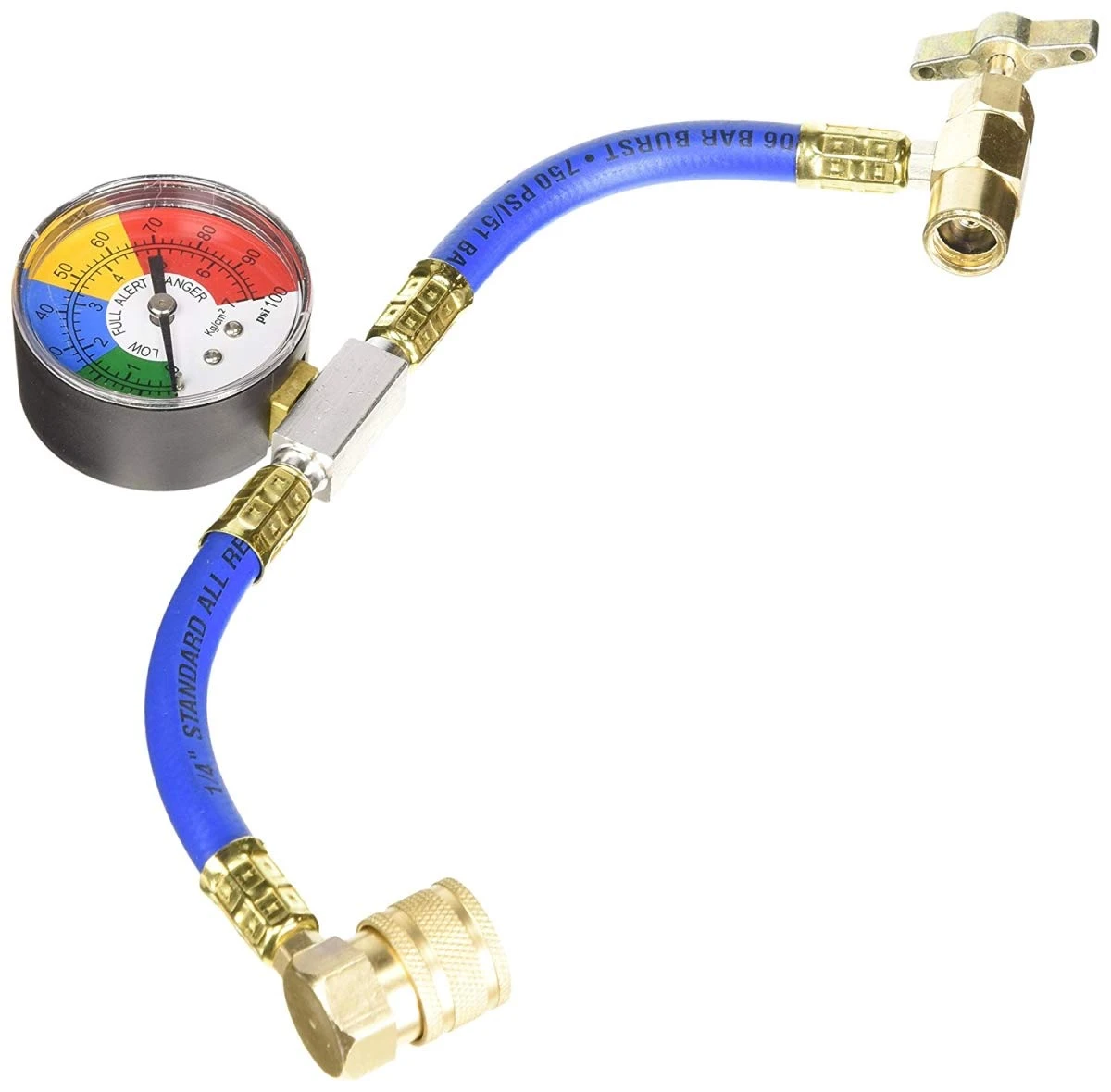 FJC R-134a U-Charge Hose for Self-Sealing Valve Cans in A/C Systems (6045) — product image 2