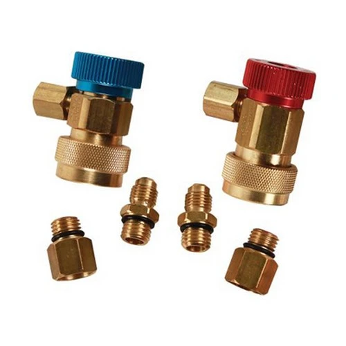 FJC R1234yf A/C System Conversion Kit with Manual Couplers (6820)