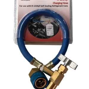FJC R-1234yf Charging Hose with Coupler for Self-Sealing Cans (6845)