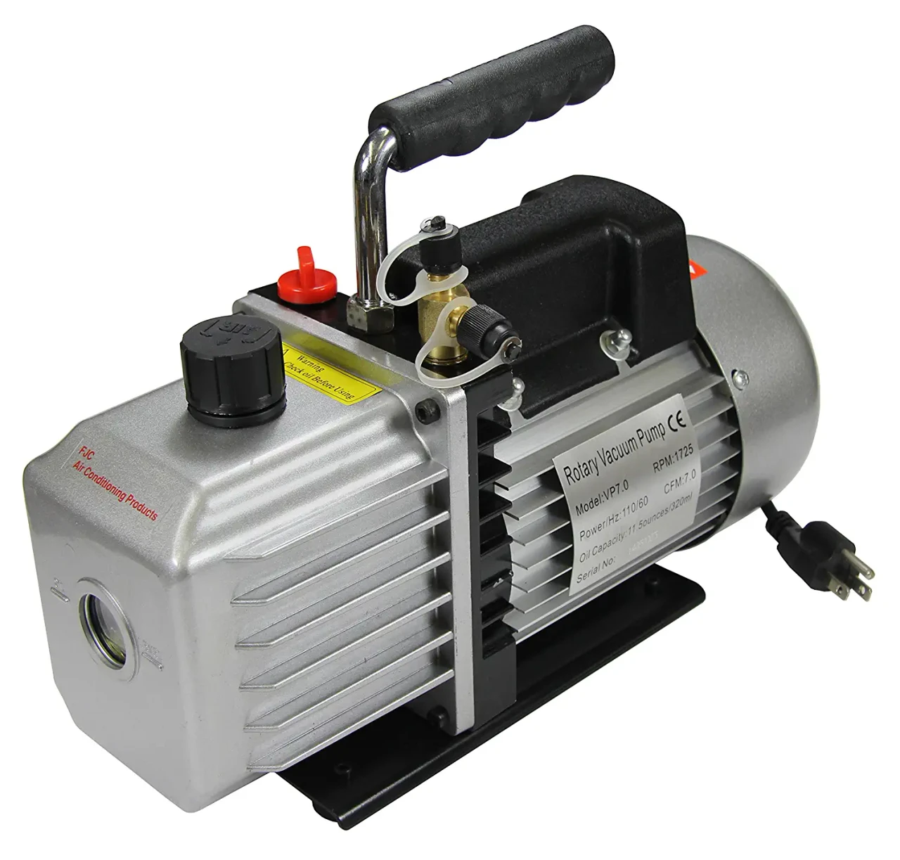 FJC 7 CFM Vacuum Pump for A/C System Maintenance (6916)